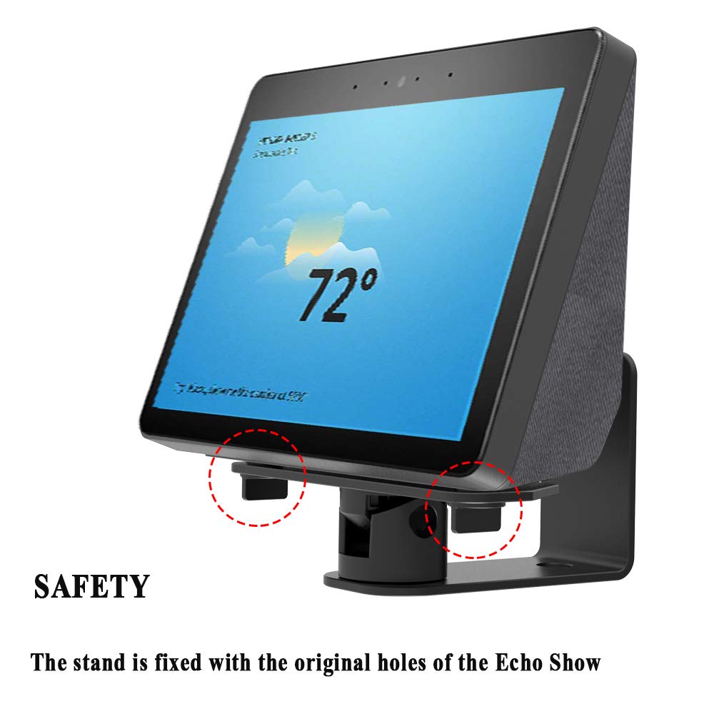 Echo Show 8 Wall Mount Stand Aluminum Swivel Stand For Amazon Echo