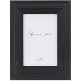 Lawrence Frames 4x6 Weathered Black Wood Picture Frame