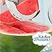 Watermelon Slicer Cutter Corer & Server - Multipurpose All In One Stainless Steel Knife - Melon & Fruit Slicer - Comfortable Rubber Handle Corer Tongs & Dicer - Kitchen Dreams