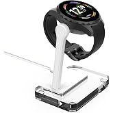 Powerhill 4 pins Charger/Charging Stand,Compatible with Fossil/MKors/CZ/Skg/Diesel Touchscreen Smartwatch Gen 6/6 Hybird/5/5E/4 Garrett/Carlyle/Julianna/Sport/Explorist/Venture/Wellness
