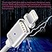 Apple Lightning to USB Magnetic Cable[Charging indicator light], GEEPIN 3.3ft High Speed and Charge USB Cable Line with Lightning Connector for iPhone 6s Plus / 6 Plus, iPad Pro, Air 2 and More