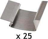 Spares2go Greenhouse Glass Sprung G Clips Pack of 25 view 2