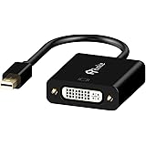 Mini DP to DVI, Rankie Gold Plated Mini DisplayPort (Thunderbolt Port Compatible) MiniDP to DVI Male to Female Adapter - R1131