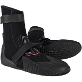 O'NEILL Heat 5mm Round Toe Neoprene Boot | Textured Rubber Sole for Cold Water Surfing, Paddleboarding, Snorkeling and All Water Activities