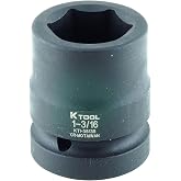 K Tool International SOC 1-3/16 1"D IMP 6PT