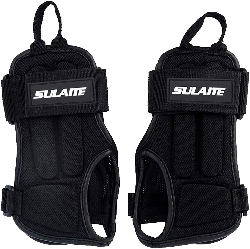 LALATECH Wrist Guards for Skating, Impact Skating Gloves Fitted Wrist Brace Wrist Support for Snowboarding, Skating, Street Racing, Motocross, Mountain Biking, Weightlifting