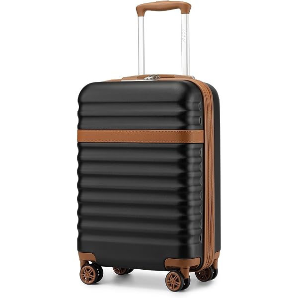 Amazon.com: Kono Carry On Luggage 22x14x9 Expandable 20Inch