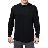 BRUNT Long-Sleeve Pocket T-Shirt - Comfortable Mid-Weight Build - Drop Shoulder Seam - Utility Pocket