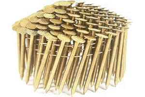 FASTENERUSA 1-3/4" Ring GALV Coil Roofing Nails 3,600ct