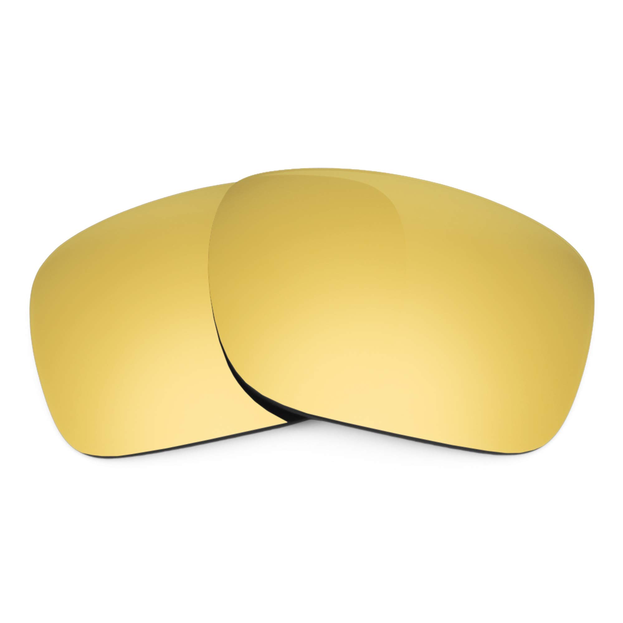 Revant Replacement Lenses Compatible With Oakley Holbrook, Non-Polarized, Flare Gold MirrorShield