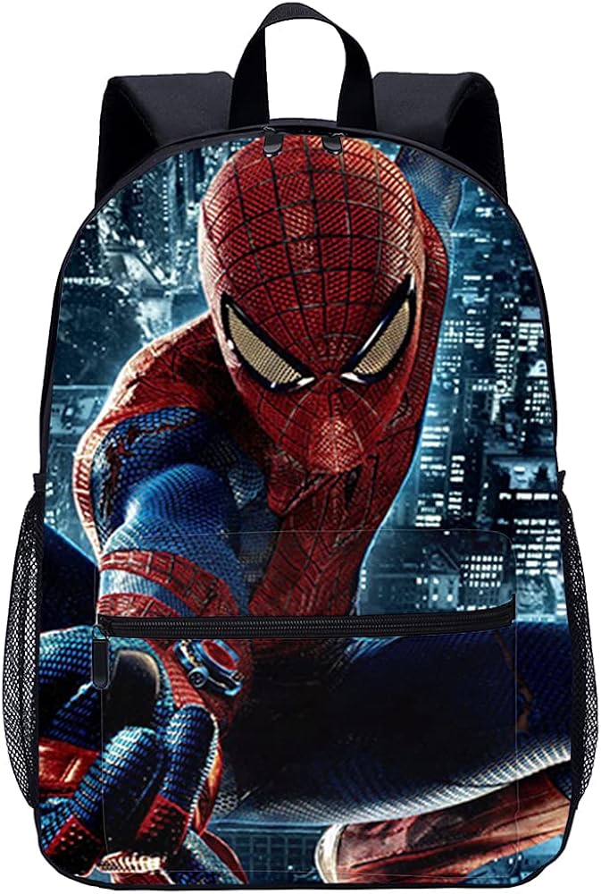 The Amazing SpiderMan Peter Parker Backpack 3D Printed School Backpack