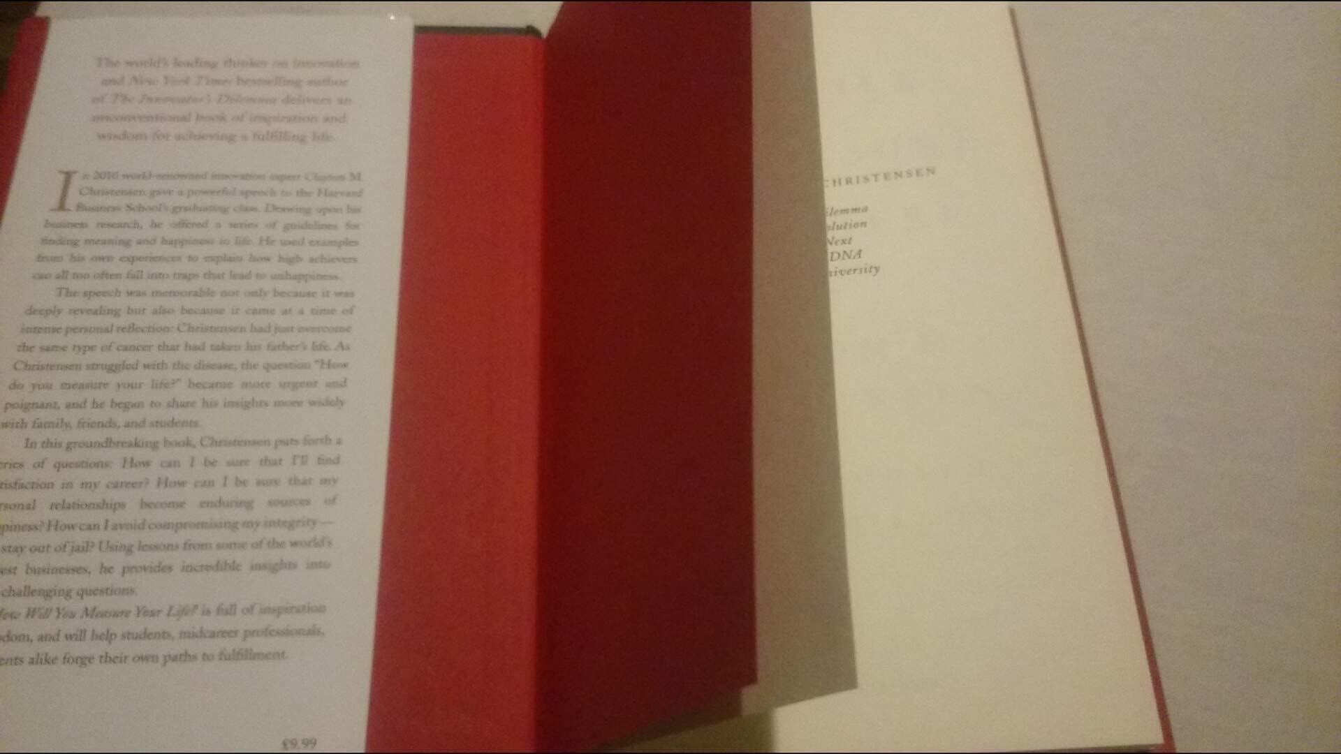 How Will You Measure Your Life?