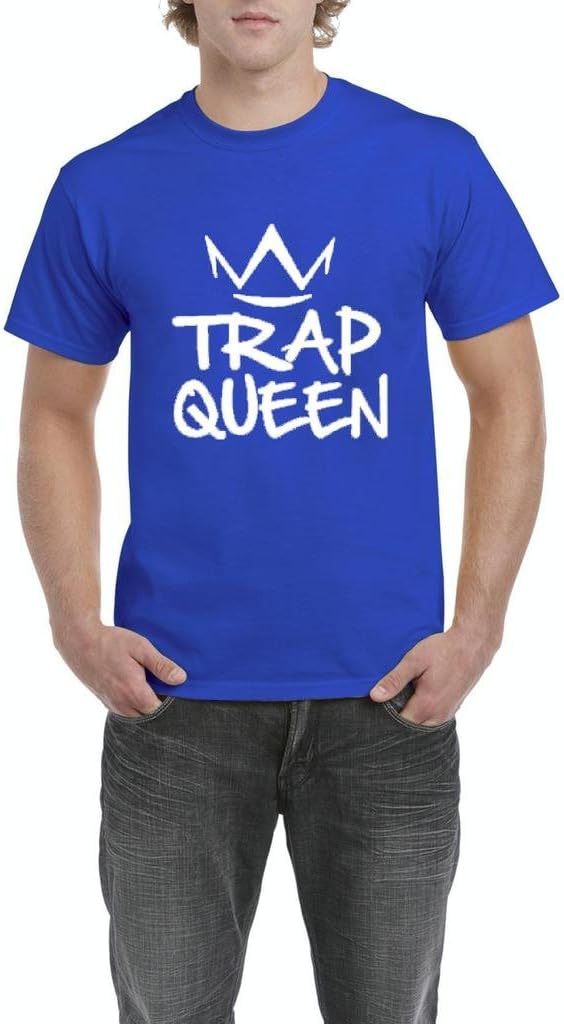 Xekia Trap Queen Matching Couples with Trap King Men's T-Shirt Tee