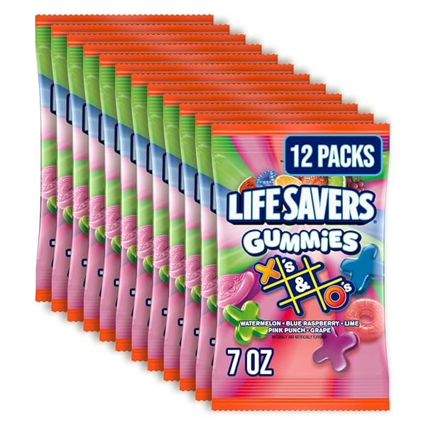 LIFE SAVERS GUMMIES X’S & O’S GUMMY CANDY...
