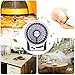 Portable Rechargeable Personal Fan, 3 Speeds Desk Table Fan, Mini USB Fan Compatible with Laptop/Desktop, Outdoor Small Fan with Emergency Light