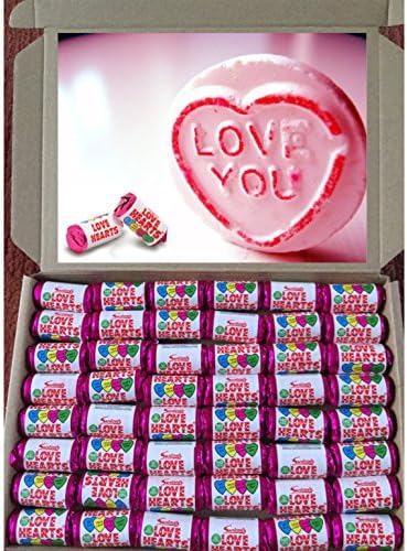 Swizzles loveheart Present Hamper gift box love hearts valentine present box