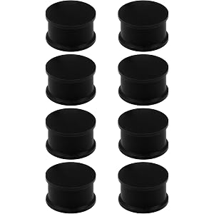 Qiwnswoy 8G to 1" Gauges for Ear Solid Silicone Double Flared Tunnels Soft Plugs 3MM- 25MM Ear Expander Gauges Stretcher Body