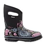 Bogs Women's Classic Mid Winter Blooms Waterproof