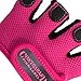 Contraband Pink Label 5537 Womens Micro Weight Lifting Gloves w/Grip-Lock Silicone Padding (Pair) - Minimalist Half Gloves - Apple Watch Friendly (Pink, Medium)