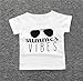 Singleluci Toddler/Infant Kids Summer T-Shirt (12 Months, White Boys)