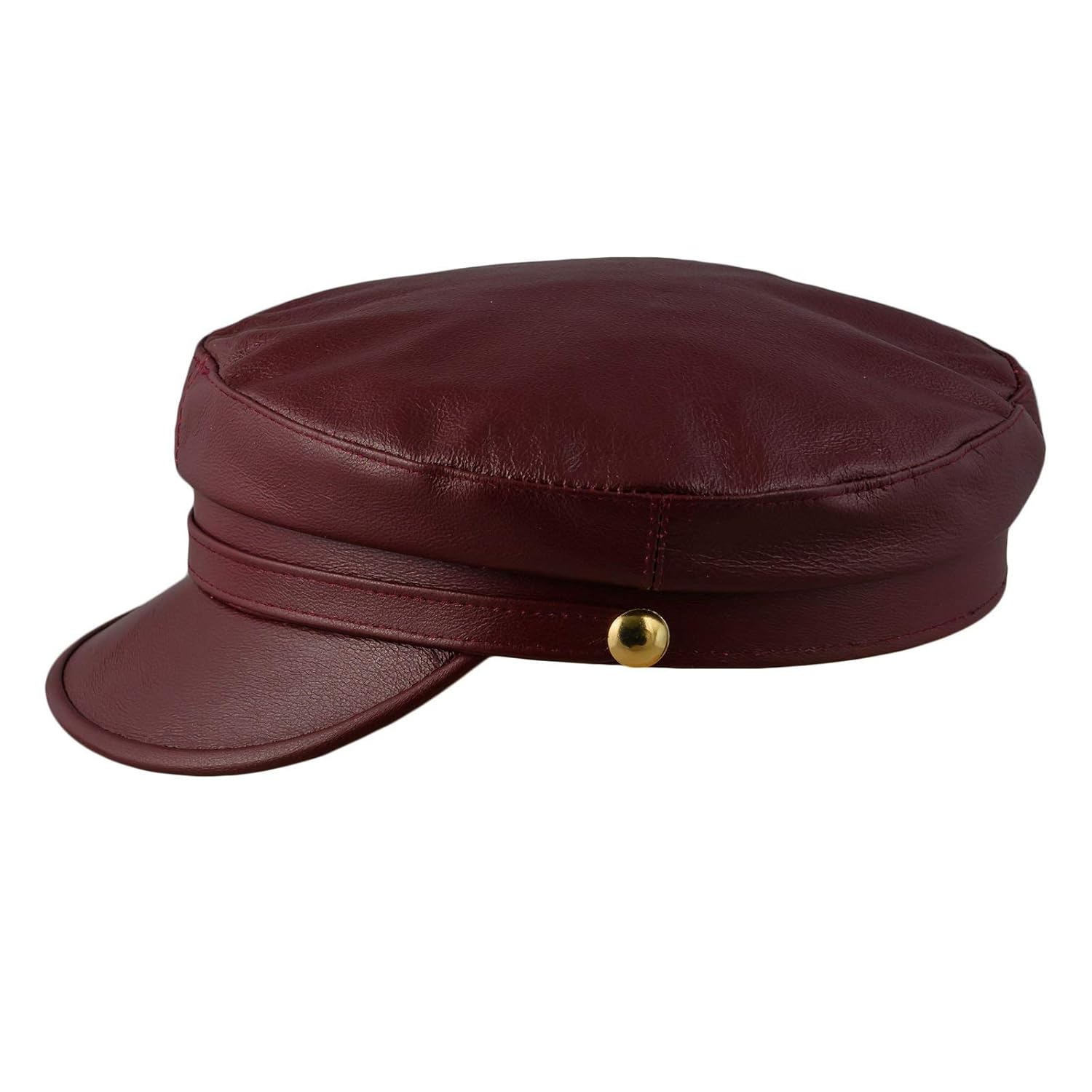 Sterkowski Trawler Hat Natural Leather US 7 Claret Red Amazon.in
