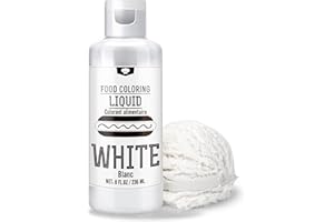 Food Coloring - 240ml Liquid Vivid Food Coloring for Baking, Cake Decorating, Icing, Cookie, Fondant and Macaron - Tasteless 