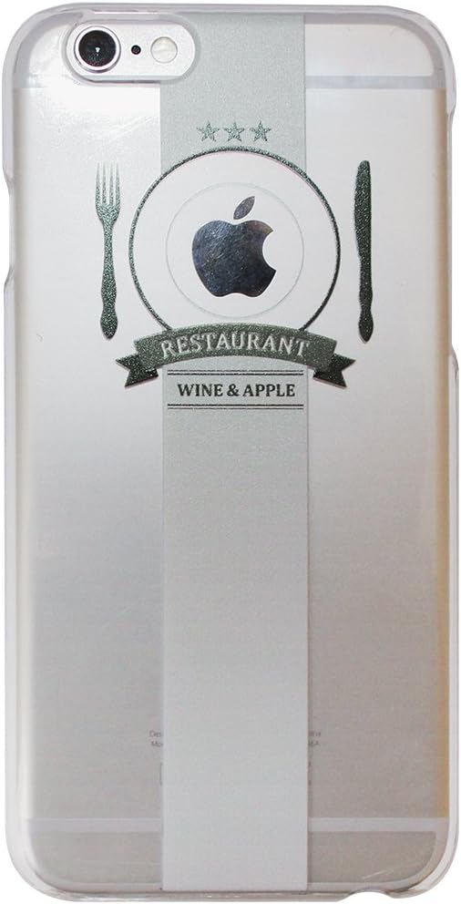 Amazon Co Jp Iphone8 Iphone7 アップル マーク アップルロゴ Apple クリアケース Dinner スマホカバー 携帯カバー ｚｉ ｌ ジール 家電 カメラ