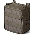5.11 Tactical Molle Pouch, 6" x 6" Storage Accessory for Bags, Backpacks & Duffels, Style 58713ABR
