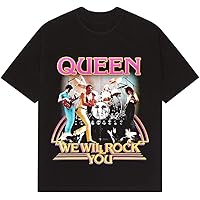 洋楽 TE: What You Represent? Amazon.com: Queen Official Tour 80 T-Shirt : Clothing, Shoes & Jewelry
