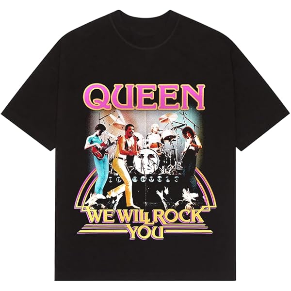 Amazon.com: Queen I Want to Break Free Concert T-Shirt, Black