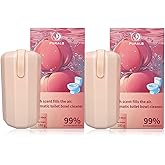 puralb Toilet Bowl Cleaner,Toilet Tank Cleaner,Automatic toilet inside bowl Cleaner,Pink Stuff Tablet In Bottle Cleanser (2PCS Pink)