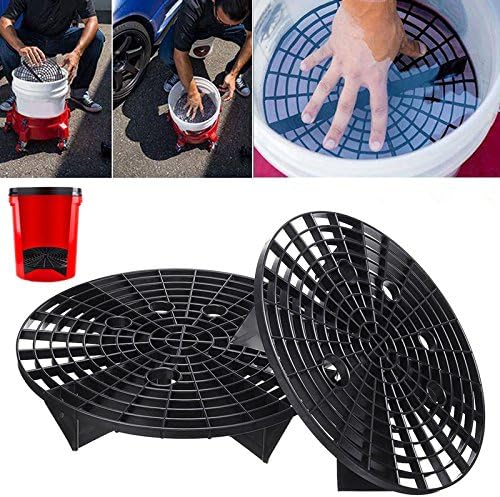 Alftek 23.5/26cm Car Wash Grit Guard Insert Washboard Water Bucket Filter Anti Scratch Tool