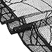 Peyan Halloween Decoration Black Lace Spiderweb Bat Fireplace Cover Party Hanging Curtain 36.6
