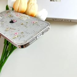 LSEEKA for iPhone 12 Pro Max Clear Case with