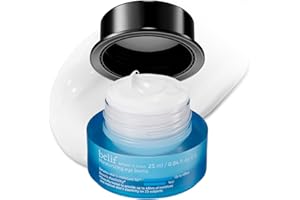 belif Peptide Eye Bomb, Anti-Aging Eye Cream for Wrinkles, Fine Lines, Crow’s Feet & Eye Bags, 48hr Hydration with Ceramide, Squalane, Caffeine, Dermatologist-Tested Korean Skincare, 0.84 fl.oz