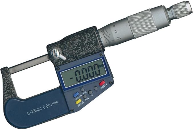 Micrometro Esterno Silverline 25mm | Precisione 0.01mm | Acciaio Anticorrosione - Foto 11