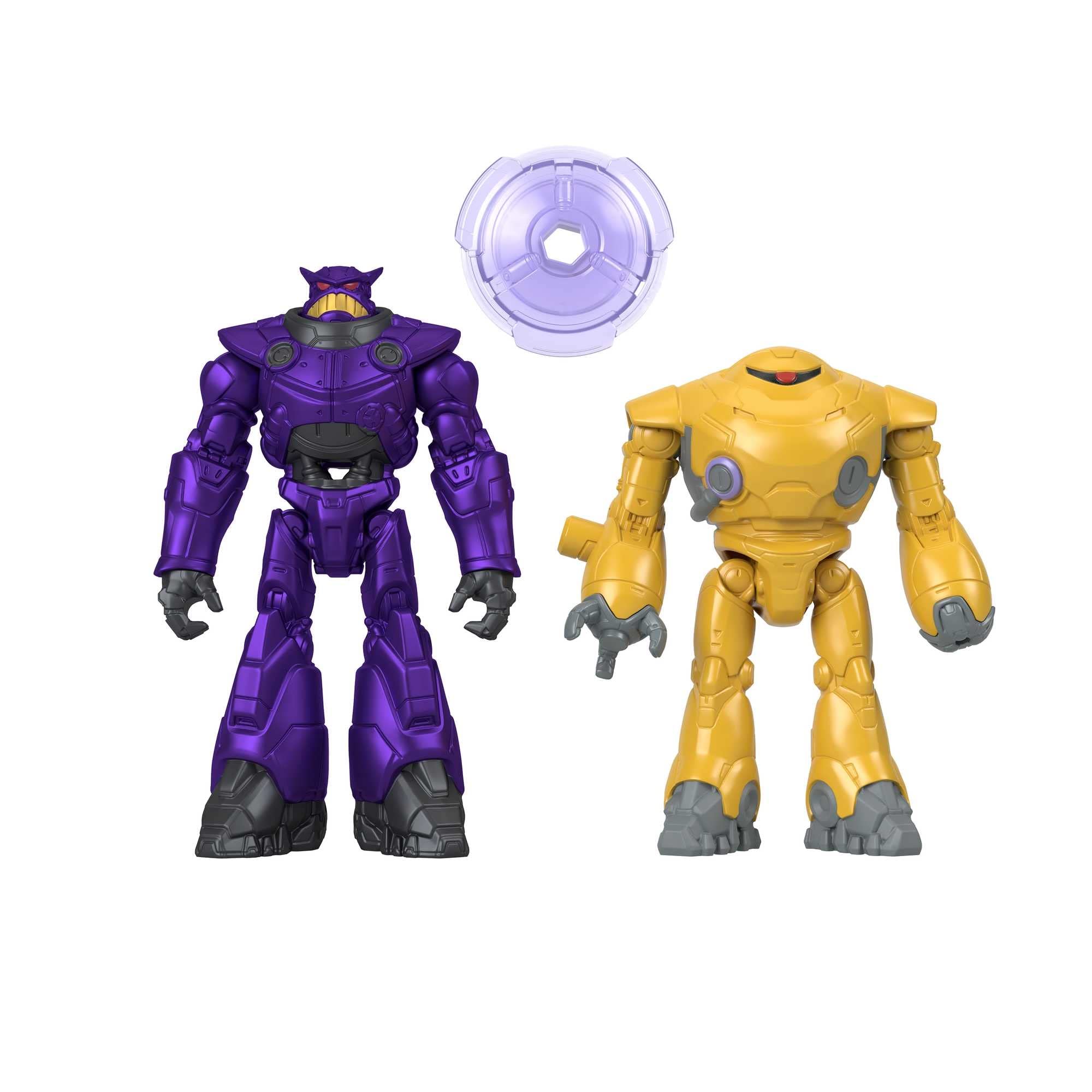 Imaginext Lightyear, Zurg & Lightyear Cyclops, Toy for Kids Ages 3 and Up with Joint Points, Multicolor (HGT37)