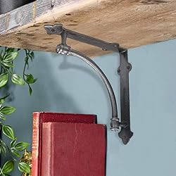 NACH Industrial Shelf Brackets 10 inch, Decorative