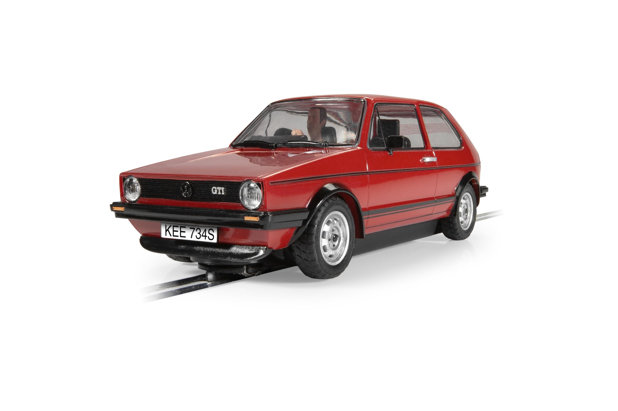Scalextric Cars - C4490 Volkswagen Golf GTI - Red - Toy Slot Car for use with Race Tracks and Set - Gift Ideas for Kids and Adults, Accessories