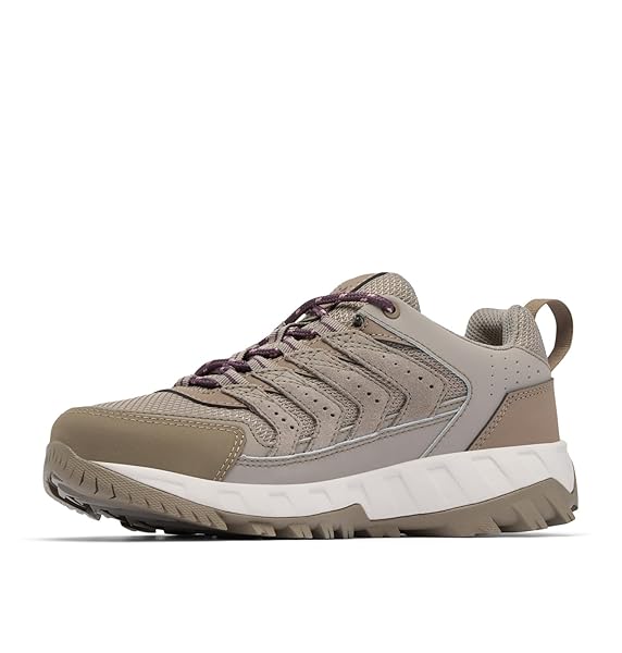 COLUMBIA WOMENS STRATA TRAIL LOW, KETTLE/BLUSH ROSE, 10.5