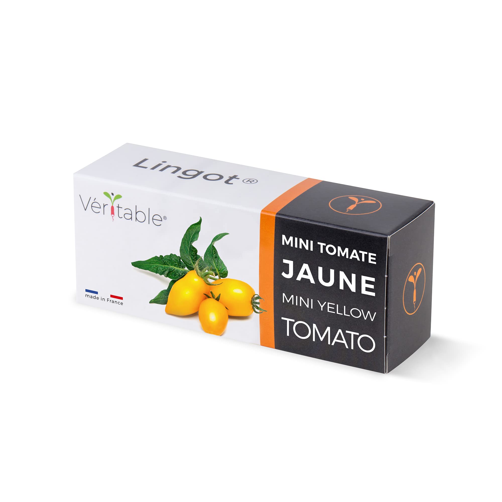 Mini Yellow Tomato Lingot® - compatible with Véritable® and Exky® Indoor Garden - Ready to use refills - Pre-seeded soil