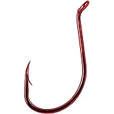 Gamakatsu Red Octopus Hook, 100 Pack