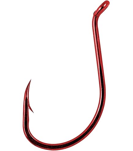 Amazon.com : Gamakatsu Octopus Red Hook Size 2/0 100 Per