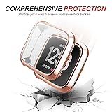 Case for Fitbit Versa, iHYQ TPU Plated Screen