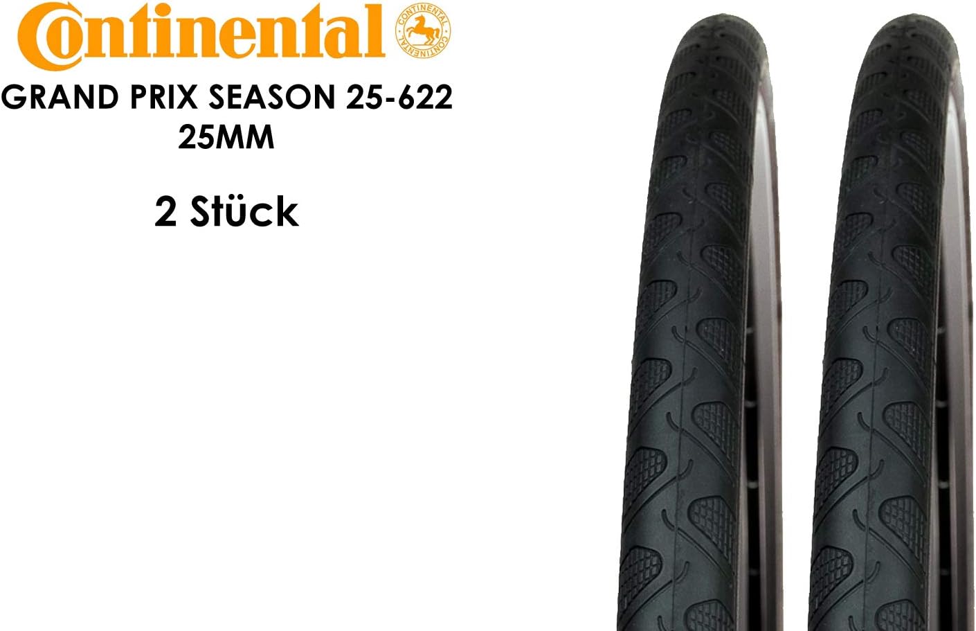 continental 25c tyres
