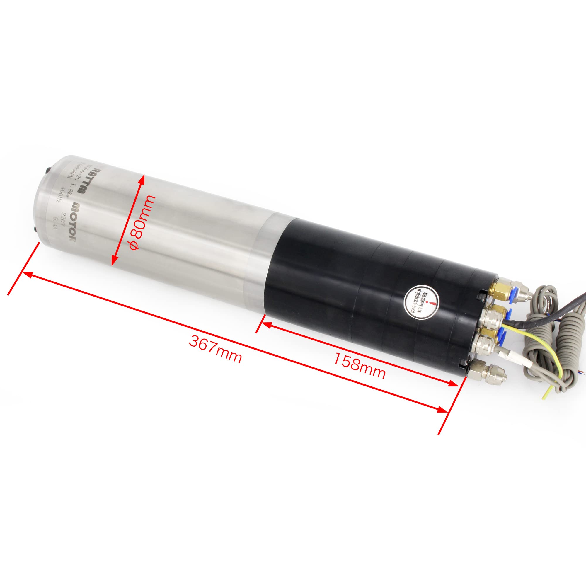 Mua 1.8KW ISO20 ATC Water Cooled Spindle Motor Automatic Tool Changer ...