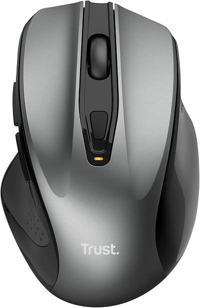 Trust Nito Ergonomic Wireless Mouse 6 Buttons 800-2200 DPI USB Receiver