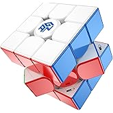 GAN 11 M Pro Speed Cube UV, 3x3 Magnetic Cube Fully Customizable, Brain Teasers 3D Puzzle Toys for Kids Adults Travel Games H