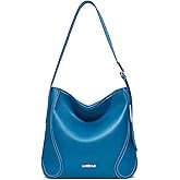 LuxeBold Hobo Bag for Women Shoulder Handbag Slouchy Purses