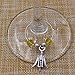 Wine Theme Gifts Wine Lover Drink Rings Wine Glass Tag Birthday Christmas Party Wine Charm